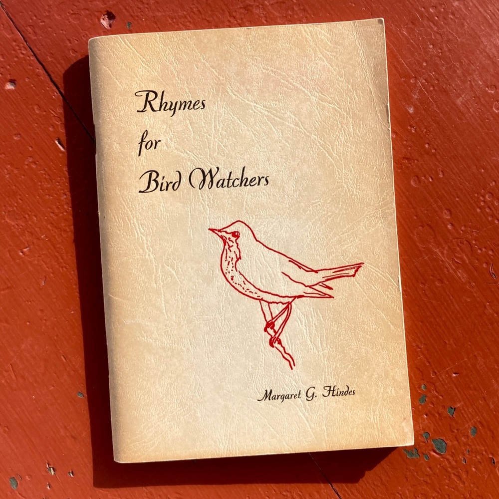Signed Margaret G Hindes Rhymes for Bird Watchers Swan Birds Poetry Poems Phoebe